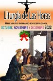 Liturgia de las Horas Breviario romano en español, en orden, todos los días de octubre, noviembre y diciembre de 2022 (eBook, ePUB)