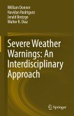 Severe Weather Warnings: An Interdisciplinary Approach (eBook, PDF)