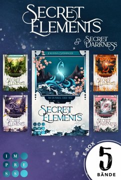 Secret Elements: Band 1-4 plus Prequel-Roman der magischen Secret-Elements-Welt (eBook, ePUB) - Danninger, Johanna