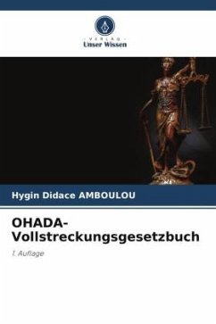 OHADA-Vollstreckungsgesetzbuch - AMBOULOU, Hygin Didace