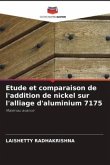 Etude et comparaison de l'addition de nickel sur l'alliage d'aluminium 7175