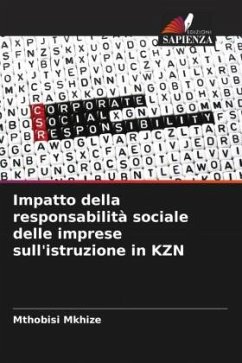 Impatto della responsabilità sociale delle imprese sull'istruzione in KZN - Mkhize, Mthobisi