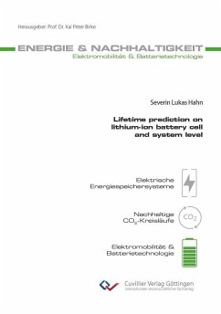 Lifetime prediction on lithium-ion battery cell and system level (eBook, PDF)