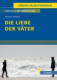 Die Liebe der Väter von Thomas Hettche - Textanalyse und Interpretation (eBook, PDF)