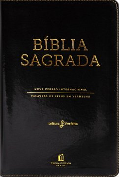 Bíblia NVI, Couro Soft, Preto, Letras Vermelhas, Índice de Dedo (eBook, ePUB) - Brasil, Thomas Nelson