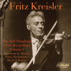 Kreisler-The Bell Telephone Recordings: Vol.1 - Kreisler,Fritz