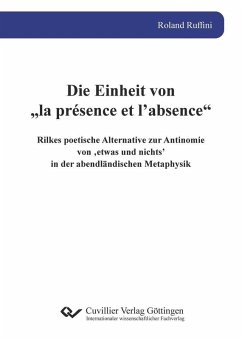 Cover Die Einheit von „la présence et l’absence“ (eBook, PDF)