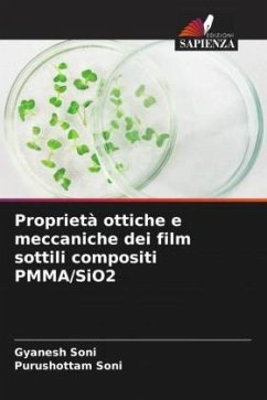 Proprietà ottiche e meccaniche dei film sottili compositi PMMA/SiO2 - Soni, Gyanesh;Soni, Purushottam