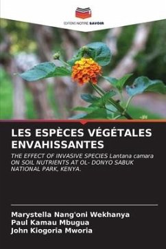 LES ESPÈCES VÉGÉTALES ENVAHISSANTES - Wekhanya, Marystella Nang'oni;Mbugua, Paul Kamau;Mworia, John Kiogoria