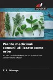 Piante medicinali comuni utilizzate come erbe
