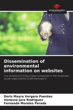 Dissemination of environmental information on websites - Vergara Puentes, Doris Mayra;Jara Rodríguez, Vanessa;Morales Parada, Fernando