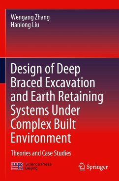 Design of Deep Braced Excavation and Earth Retaining Systems Under Complex Built Environment - Zhang, Wengang;Liu, Hanlong