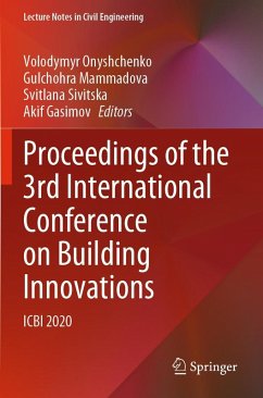 Cover Proceedings of the 3rd International Conference on Building Innovations