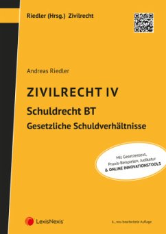 Cover Zivilrecht IV - Schuldrecht Besonderer Teil - Gesetzliche Schuldverhältnisse / Studienkonzept Zivilrecht