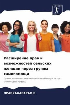 Cover Rasshirenie praw i wozmozhnostej sel'skih zhenschin cherez gruppy samopomoschi