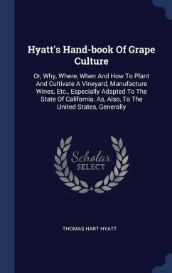 Hyatt's Hand-book Of Grape Culture - Hyatt, Thomas Hart