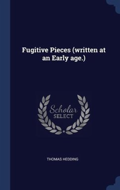 Cover Fugitive Pieces (written at an Early age.)