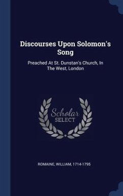 Discourses Upon Solomon's Song Cover Discourses Upon Solomon's Song