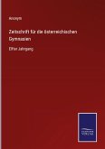 Zeitschrift für die österreichischen Gymnasien