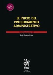 El inicio del procedimiento administrativo : los actos administrativos 3.2 - Blanquer, David