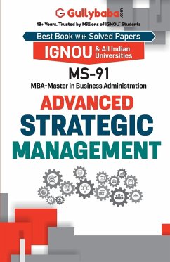 MS-91 Advanced Strategic Management - Dayal, Manisha; Thakur, Pratibha