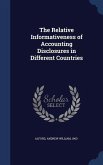 The Relative Informativeness of Accounting Disclosures in Different Countries