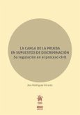 La carga de la prueba en supuestos de discriminación : su regulación en el proceso civil