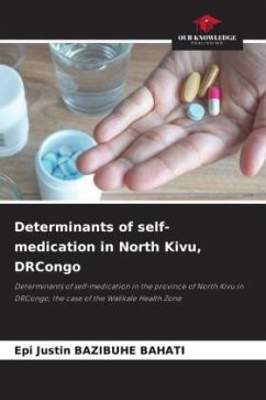 Determinants of self-medication in North Kivu, DRCongo - Bazibuhe Bahati, Epi Justin