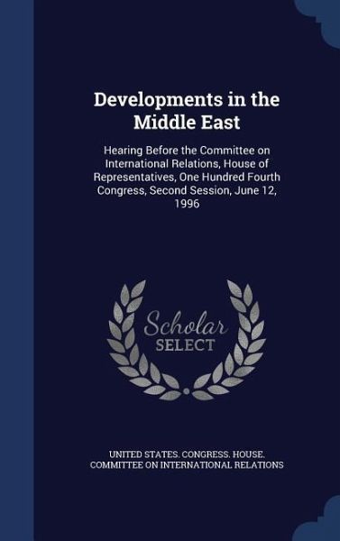 Developments in the Middle East