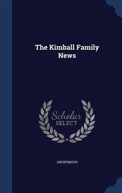 The Kimball Family News - Anonymous