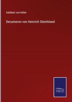 Decameron von Heinrich Steinhöwel - Keller, Adelbert Von