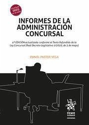 Informes de la administración concursal - Pastor Vega, Daniel