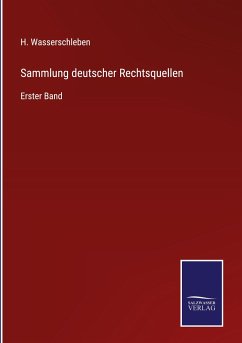 Cover Sammlung deutscher Rechtsquellen