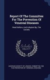 Report Of The Committee For The Prevention Of Venereal Diseases