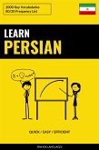 Learn Persian - Quick / Easy / Efficient (eBook, ePUB)
