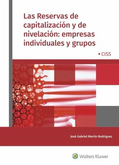 Las reservas de capitalización y de nivelación : empresas individuales y grupos - Martín Rodríguez, José G.