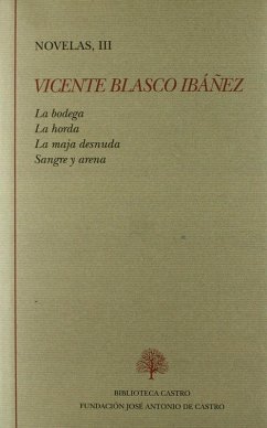 Cover La bodega ; La horda ; La maja desnuda ; Sangre y arena