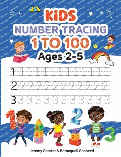 Kids Number Tracing - Shorter, Jeremy G; Shaheed, Borocquell