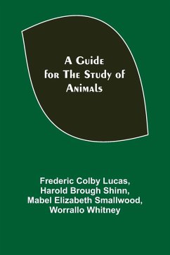 Cover A Guide for the Study of Animals