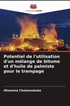 Potentiel de l'utilisation d'un mélange de bitume et d'huile de palmiste pour le trempage - Chukwuebuka, Okwonna