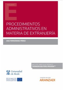 Cover Procedimientos administrativos en materia de extranjería