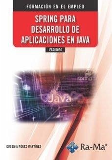 Cover IFCD050PO Spring para desarrollo de aplicaciones en Java