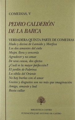 Cover Comedias : verdadera quinta parte de comedias