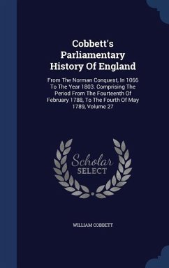 Cobbett's Parliamentary History Of England - Cobbett, William