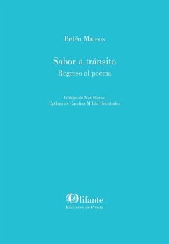 Cover Sabor A Transito. Regreso Al Poema