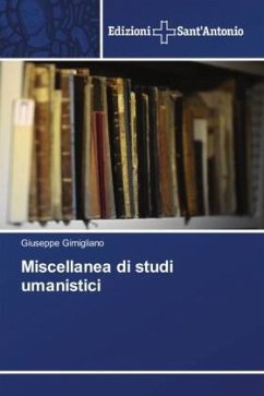 Miscellanea di studi umanistici - Gimigliano, Giuseppe