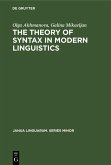 The Theory of Syntax in Modern Linguistics (eBook, PDF)