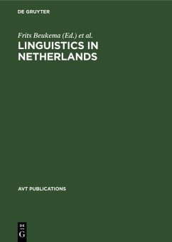 Cover Linguistics in Netherlands (eBook, PDF)