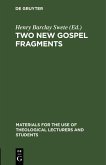 Two New Gospel Fragments (eBook, PDF)