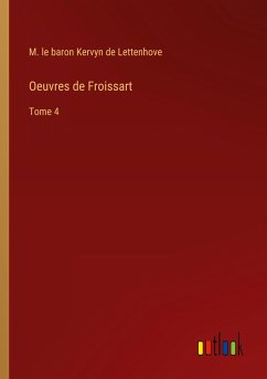 Oeuvres de Froissart